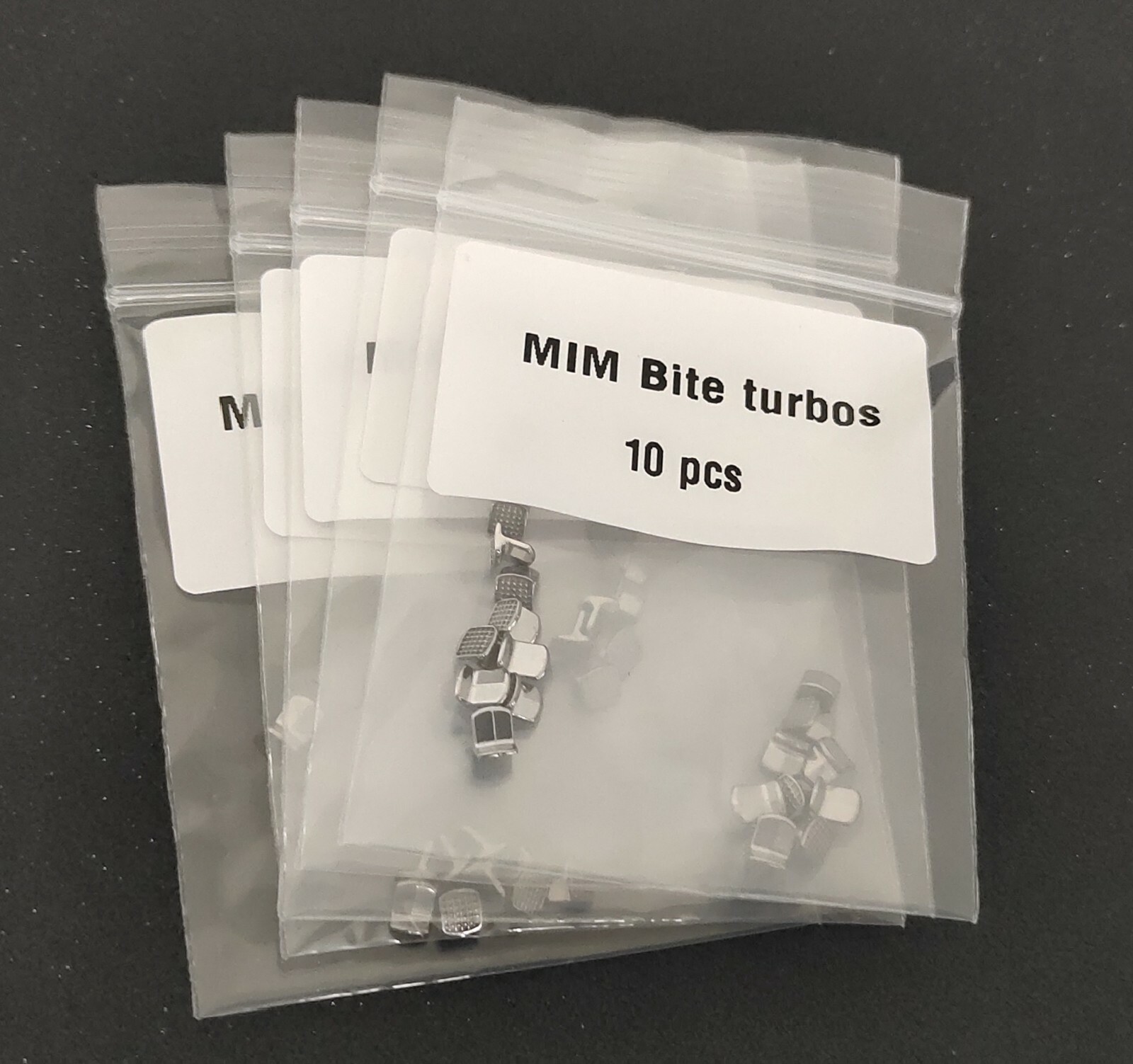 100 Pieces Bite Bulider Turbos Mesh Base Deep Bite Teeth Corection Orthodontics