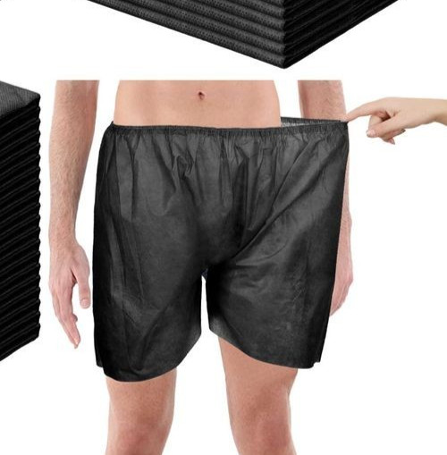 24 Disposable Exam Shorts ~ Medical Patient Unisex Non Woven Large Bottoms