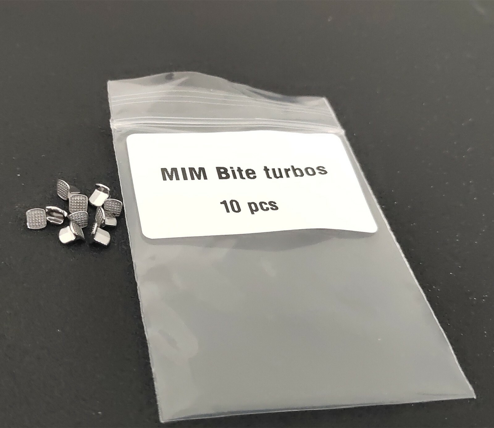 100 Pieces Bite Bulider Turbos Mesh Base Deep Bite Teeth Corection Orthodontics