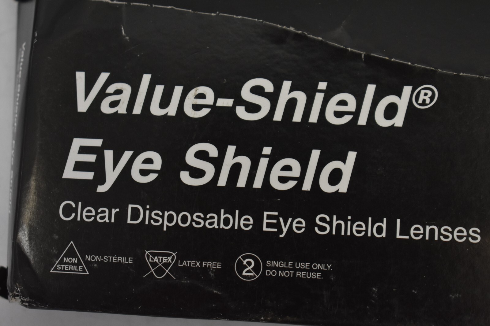 Value Shield Disposable Medical/Dental Eye Shield Clear Single Use 100 Pack
