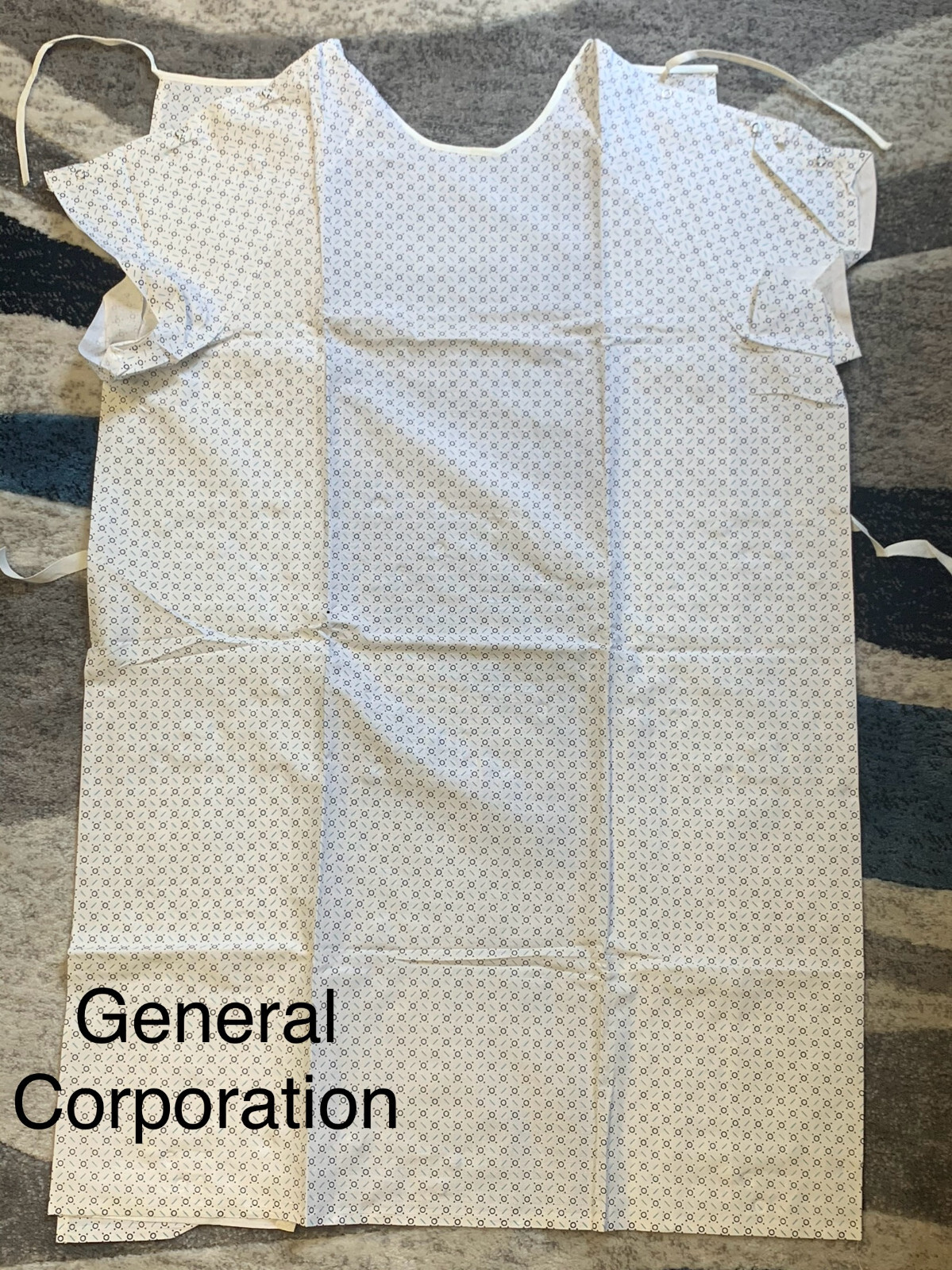 12 Pack Hospital Unisex Long Lasting Patient Gowns