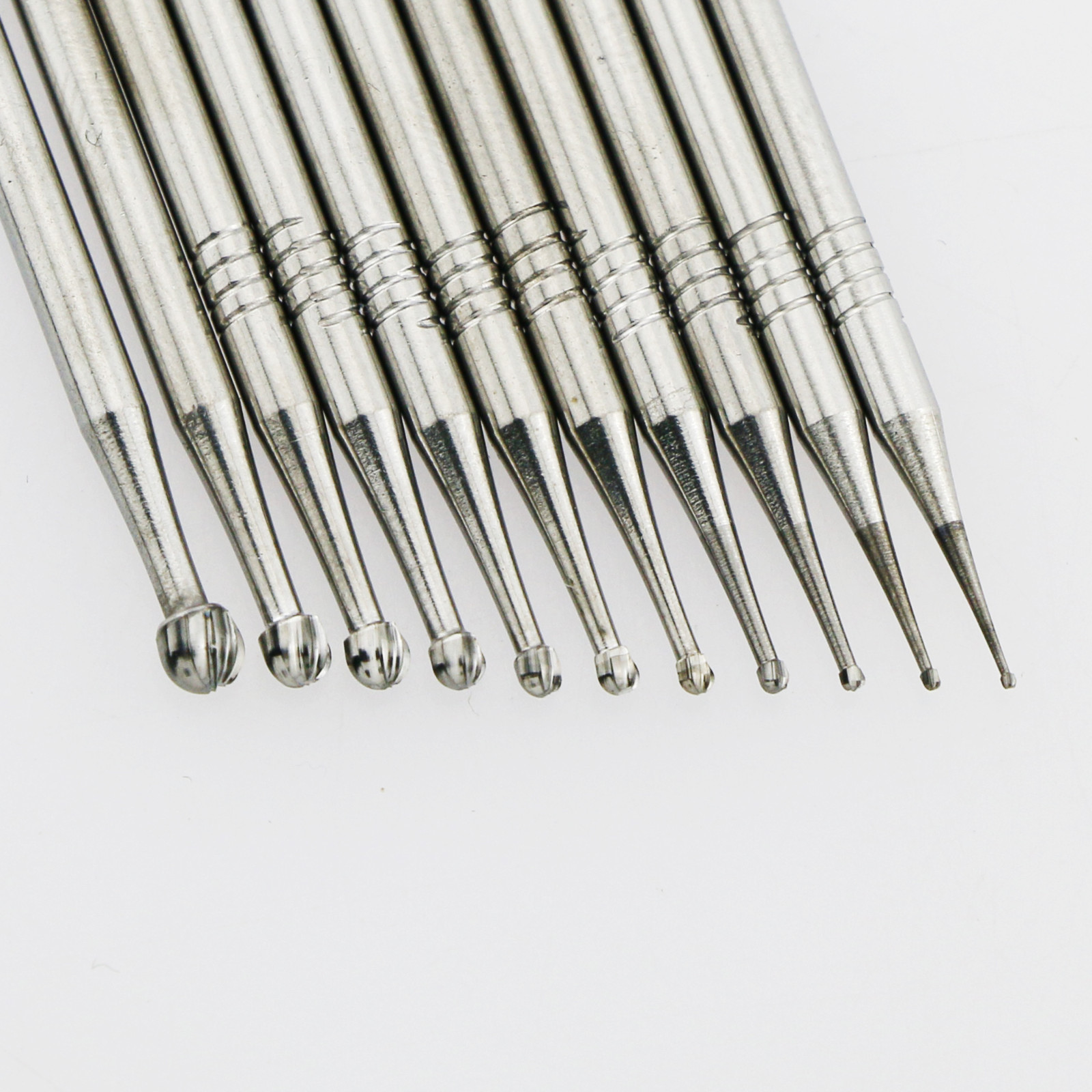 SBT Round Dental Burs Tungsten Carbide Straight Handpiece HP 1/2 1/4 1 2 – 8 10