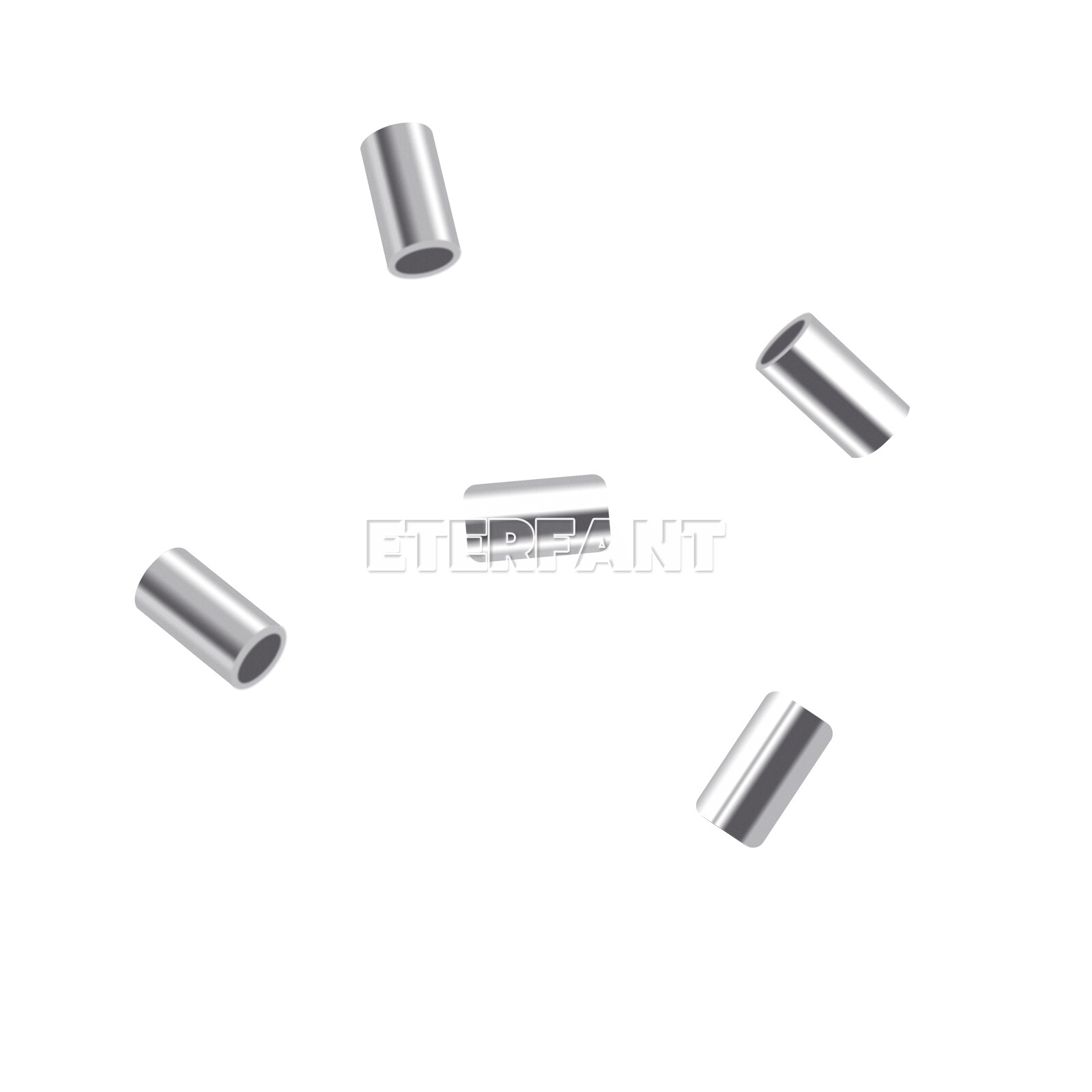 ETERFANT Dental Ortho Crimpable Mini Stops 0.8mm Crimpable Hooks for Round Wires