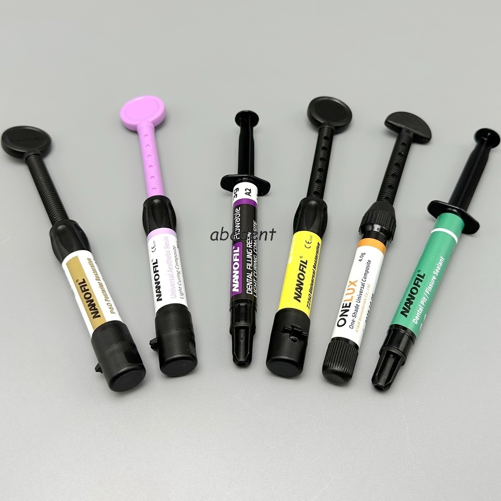Dental Universal Composite Resin Light Cure Filling Materials Flowable Gel Tips
