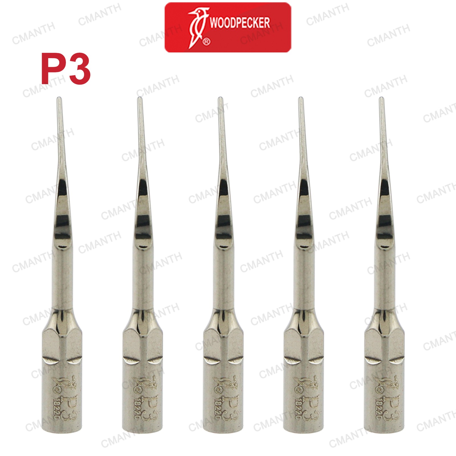 Woodpecker DTE Dental Ultrasonic Piezo Scaler Tips G1 GD1 Fit EMS NSK SATELEC