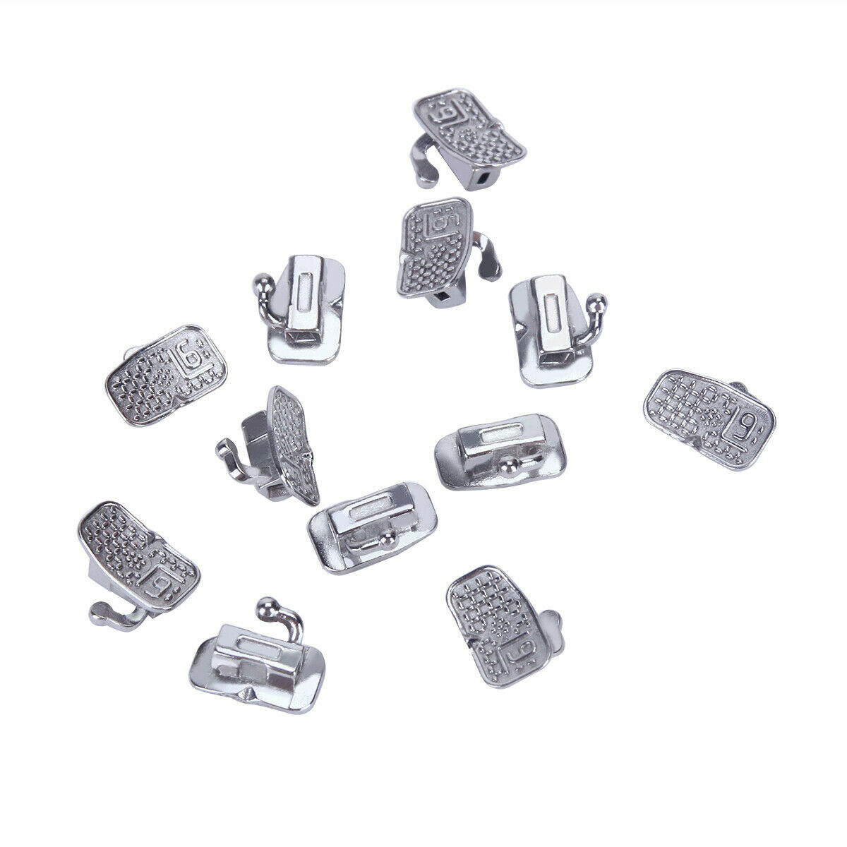 50Set Tubos Bucales 1er Molar Ortodoncia AZDENT Roth MBT .022 Bondables
