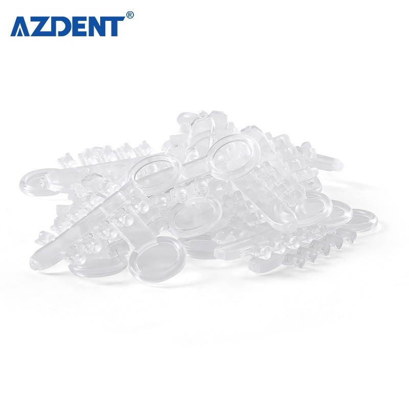 200pcs/20 sticks Dental Rotation Wedge Orthodontic Rubber Elastic Rotary Pads