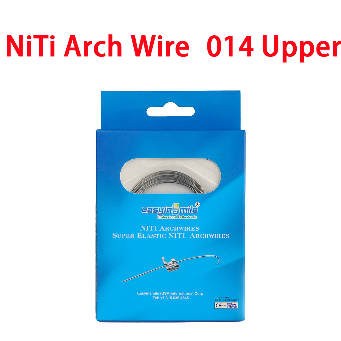 Dental Orthodontic NITI Arch Wires Braces Teeth Wire 12/14/16 10 bag Easyinsmile