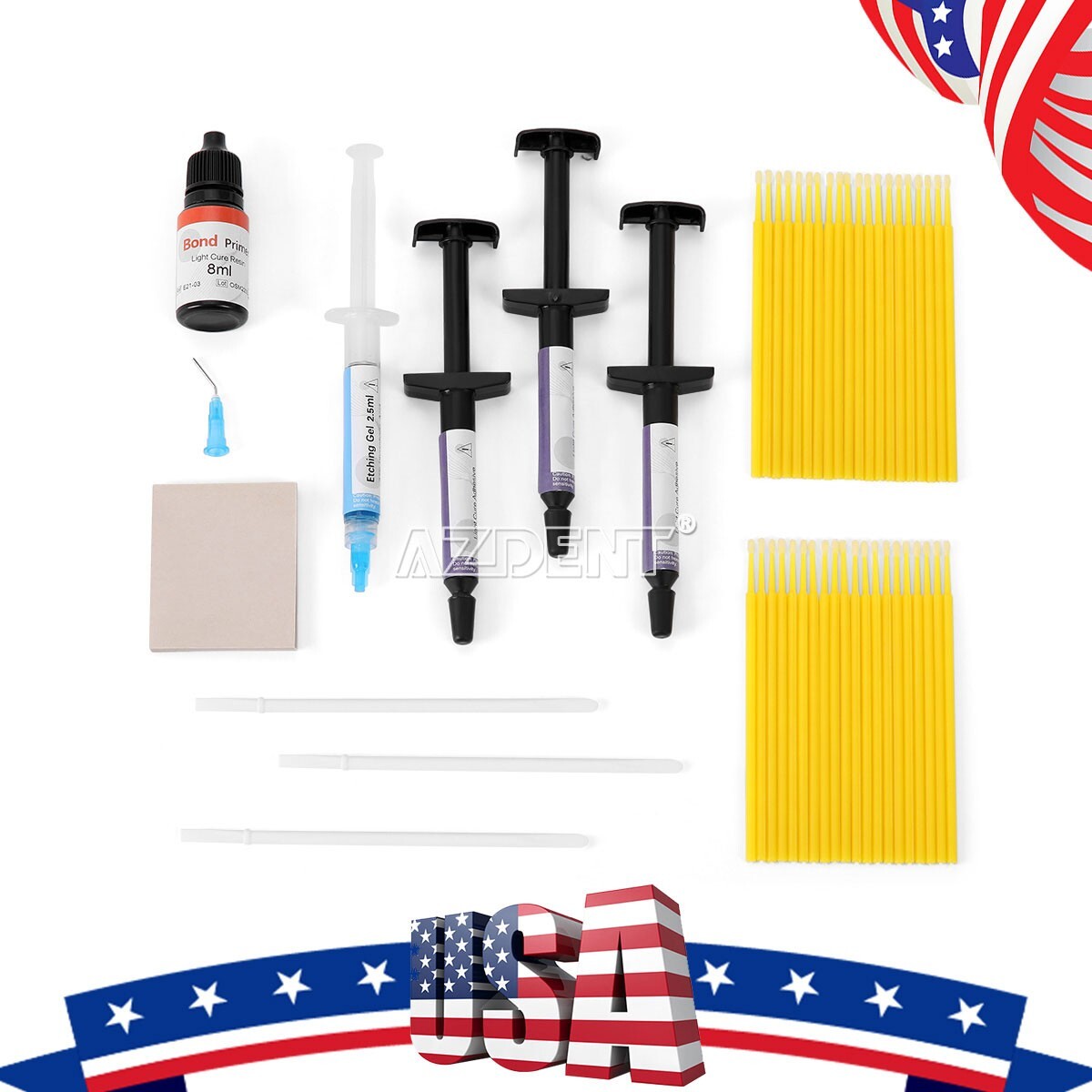 Dental Orthodontic Adhesive No-Mix Bonding Resin Light Cure Blue/no-mix Mini Kit