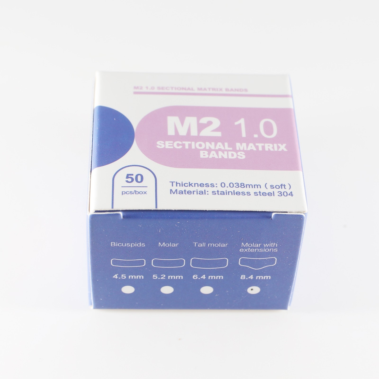 Dental Sectional Matrix Bands Matrices Niti Clamp Ring Short Tall Garrison Style