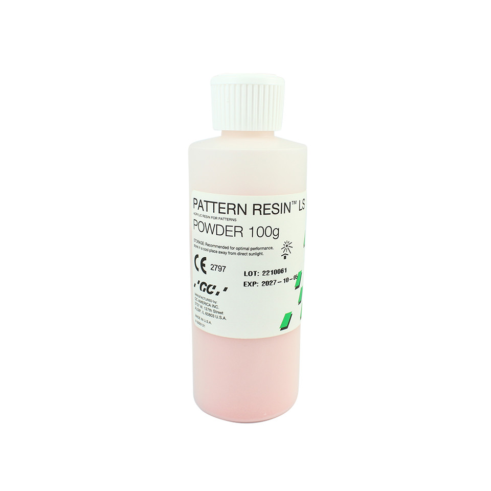 Acrylic Material Self Cure Powder GC Pattern Resin LS Set Dental Lab Models
