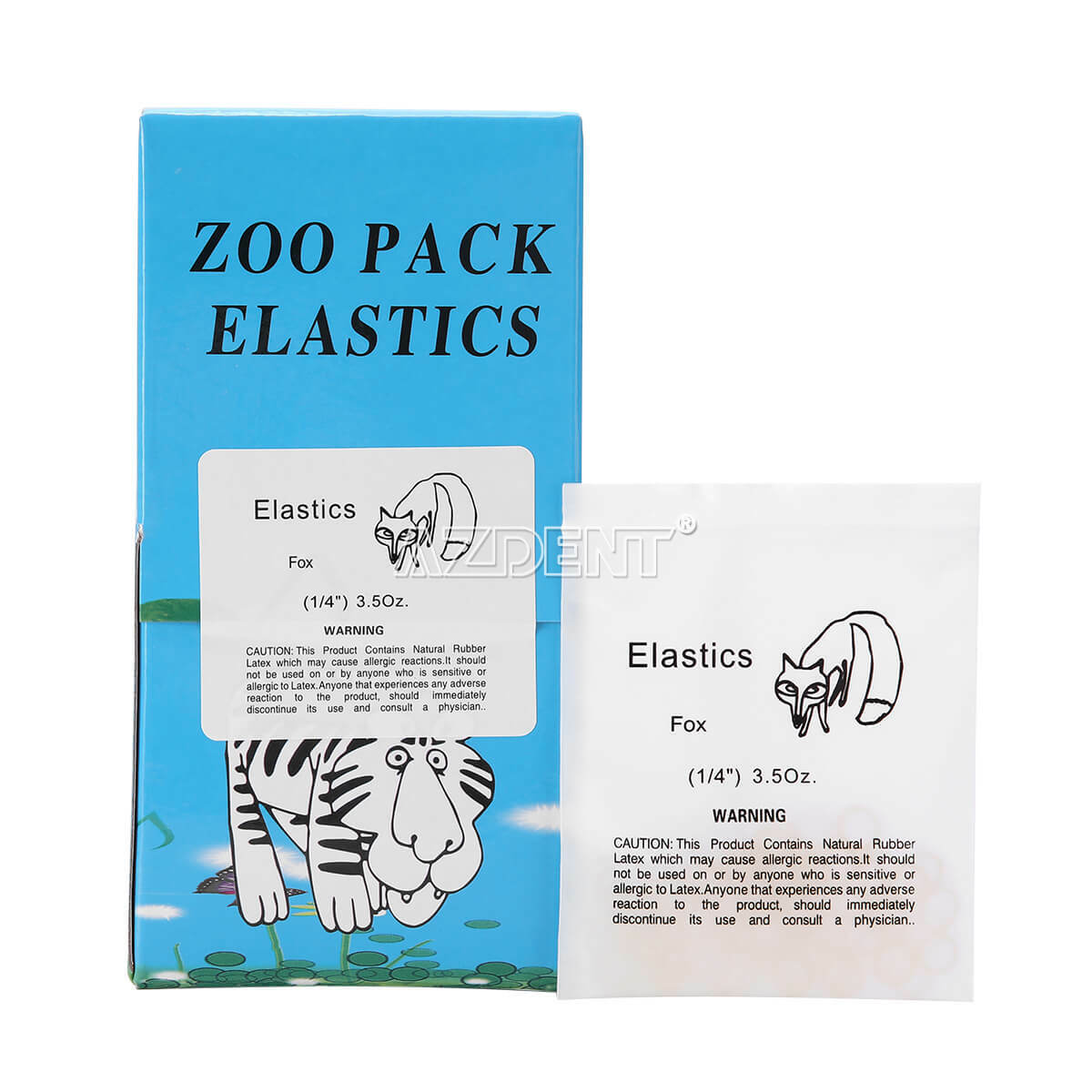 5000Pcs/bag Dental Ortho Elastic Braces Rubber Bands 1/4 3/16 1/8 5/16 3.5OZ NEW