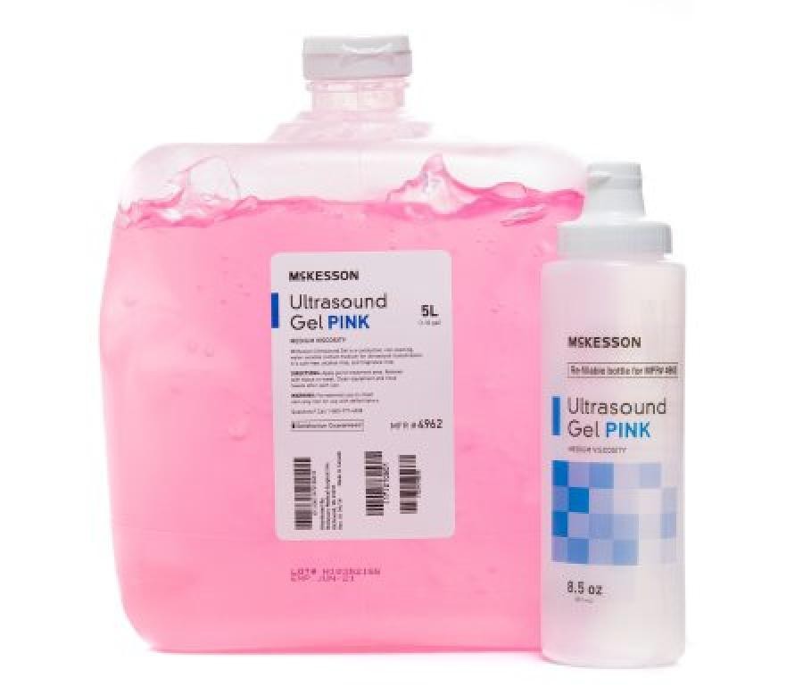 McKesson Ultrasound Transmission Gel, 5 Liter Cubitainer, 1 Count, 4962