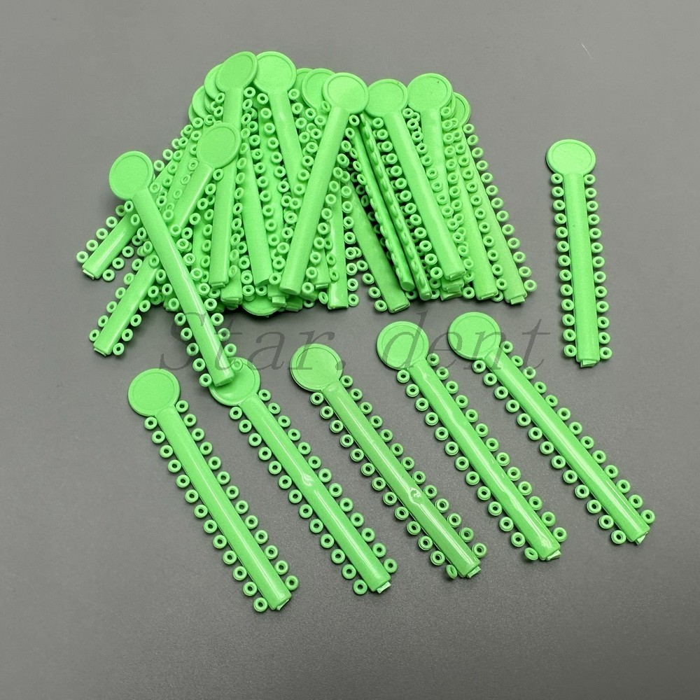 Orthodontic Ligature Ties Elastic Rubber Bands for Dental Brace 1040Pcs/Pack