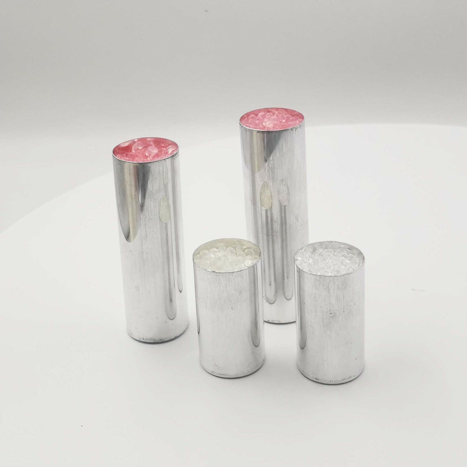 10Pcs OD25.5mm Dental Materials Denture Flexible Acrylic Cartridges