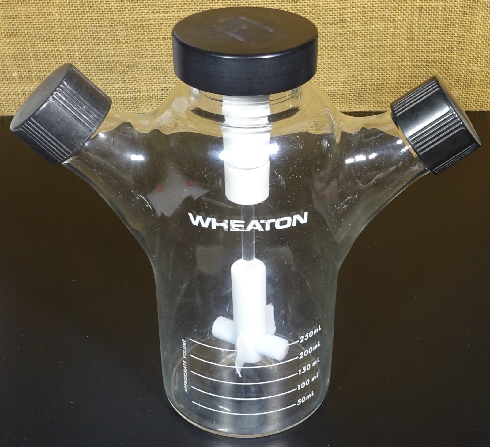 Wheaton 250mL Tissue Culture Spinner Flask, Bioreactor; excellent condition