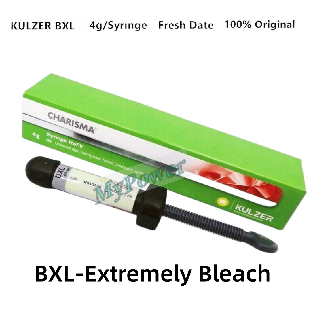 Dental Composite Resin Light Cure Bleach Bright White Teeth KULZER CHARISMA