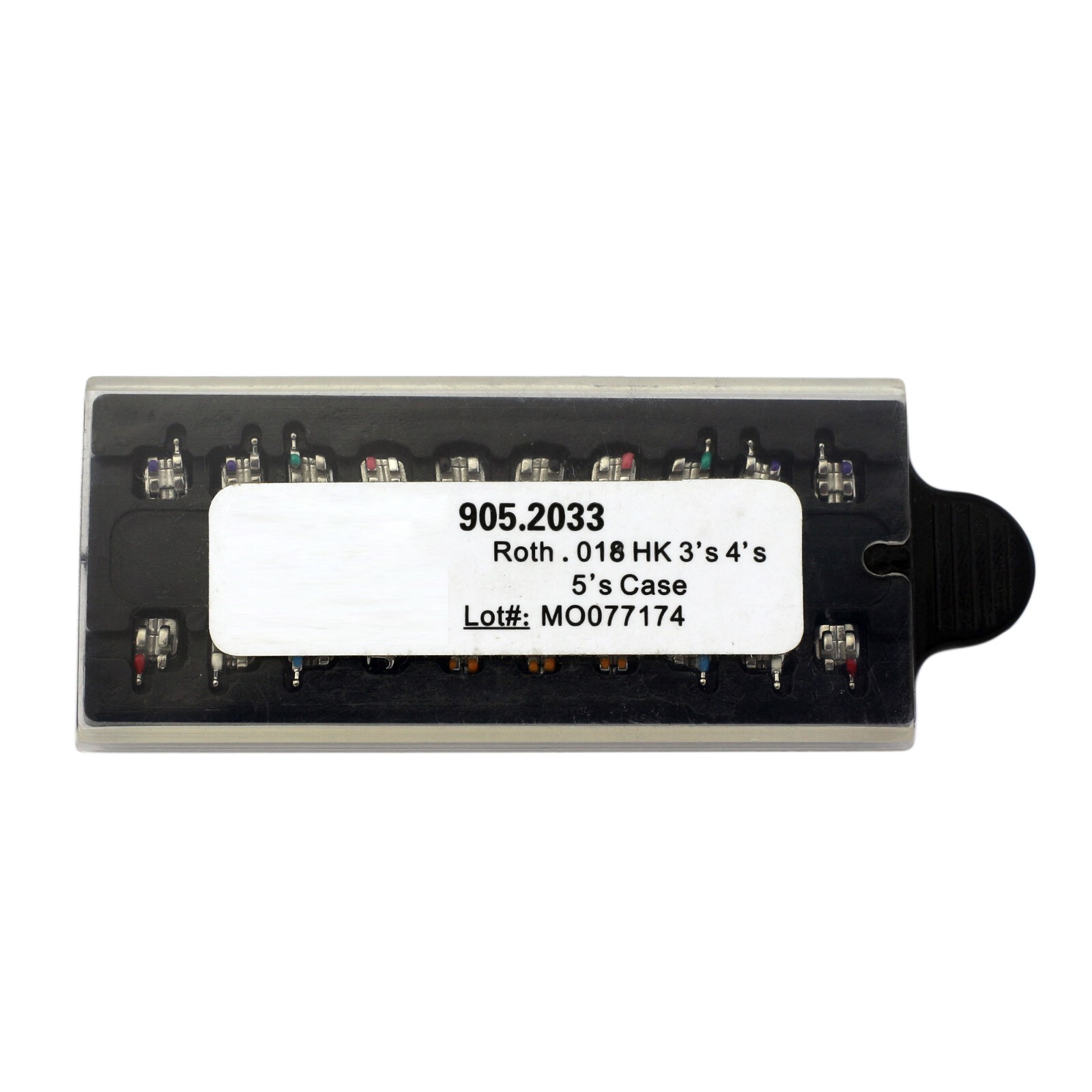 Dental Orthodontic Brackets Metal Brace MIM MINI Roth MBT 022 018 345 With Hooks