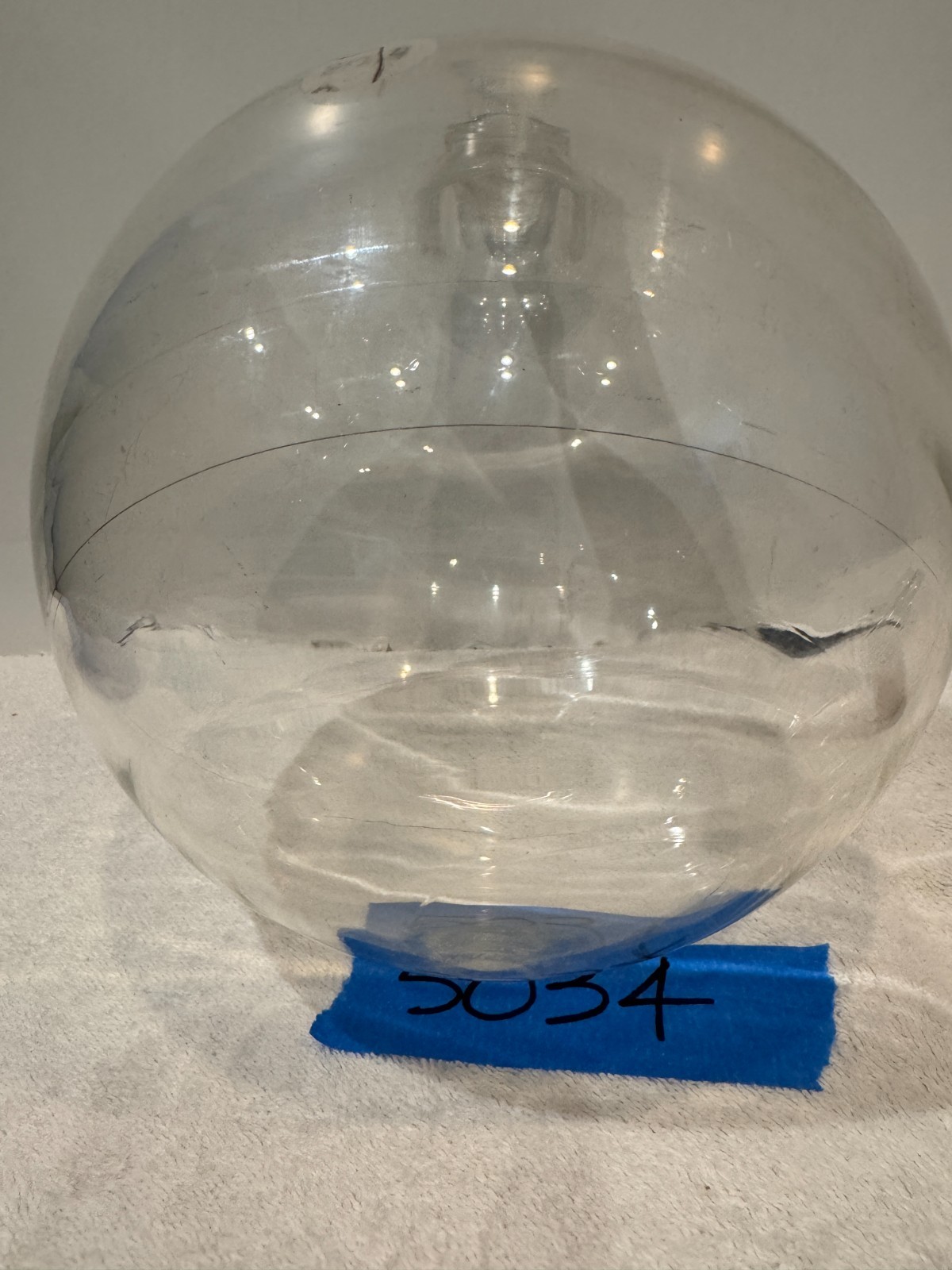 3000 ml Pyrex (France) Single Neck Round Bottom Boiling Flask
