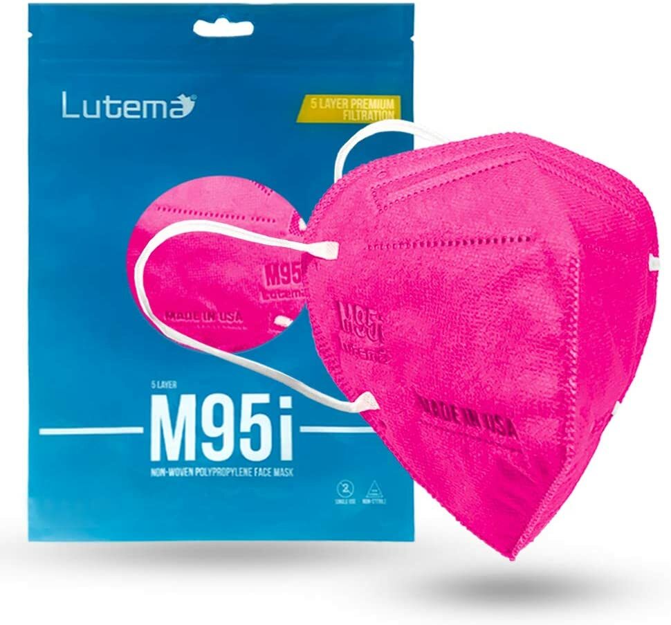 10 Pack! 5 Layer Protection KN95 / M95i Face Mask MADE IN USA Filtration 99%