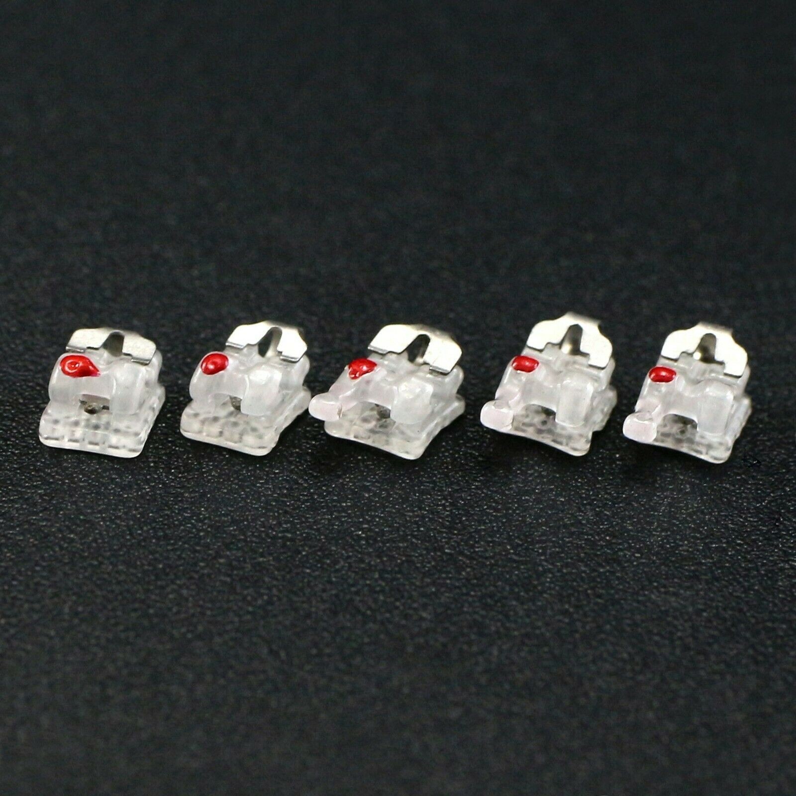 Orthodontic Ceramic Self-Ligating Brackets Empower Clear Braces Roth 022 345hook