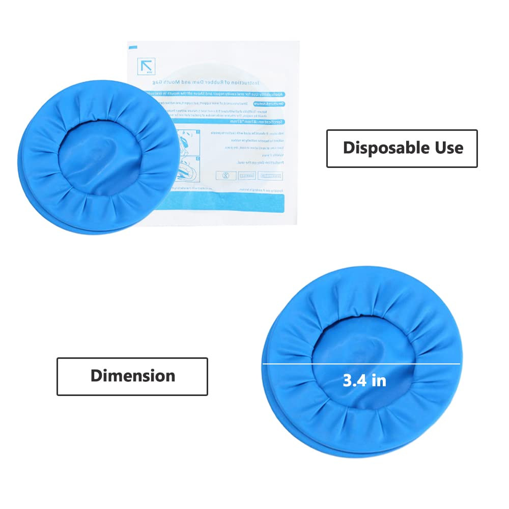 5Pcs Dental Rubber Dam Cheek Retractor Sterile Mouth Opener Soft Lip Protector
