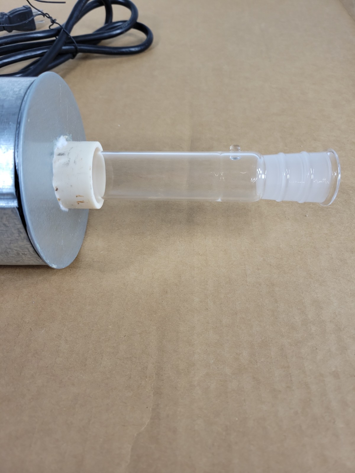 Custom Unbranded Electric Heated Glass Fractional Distillation Column 2′ Tall