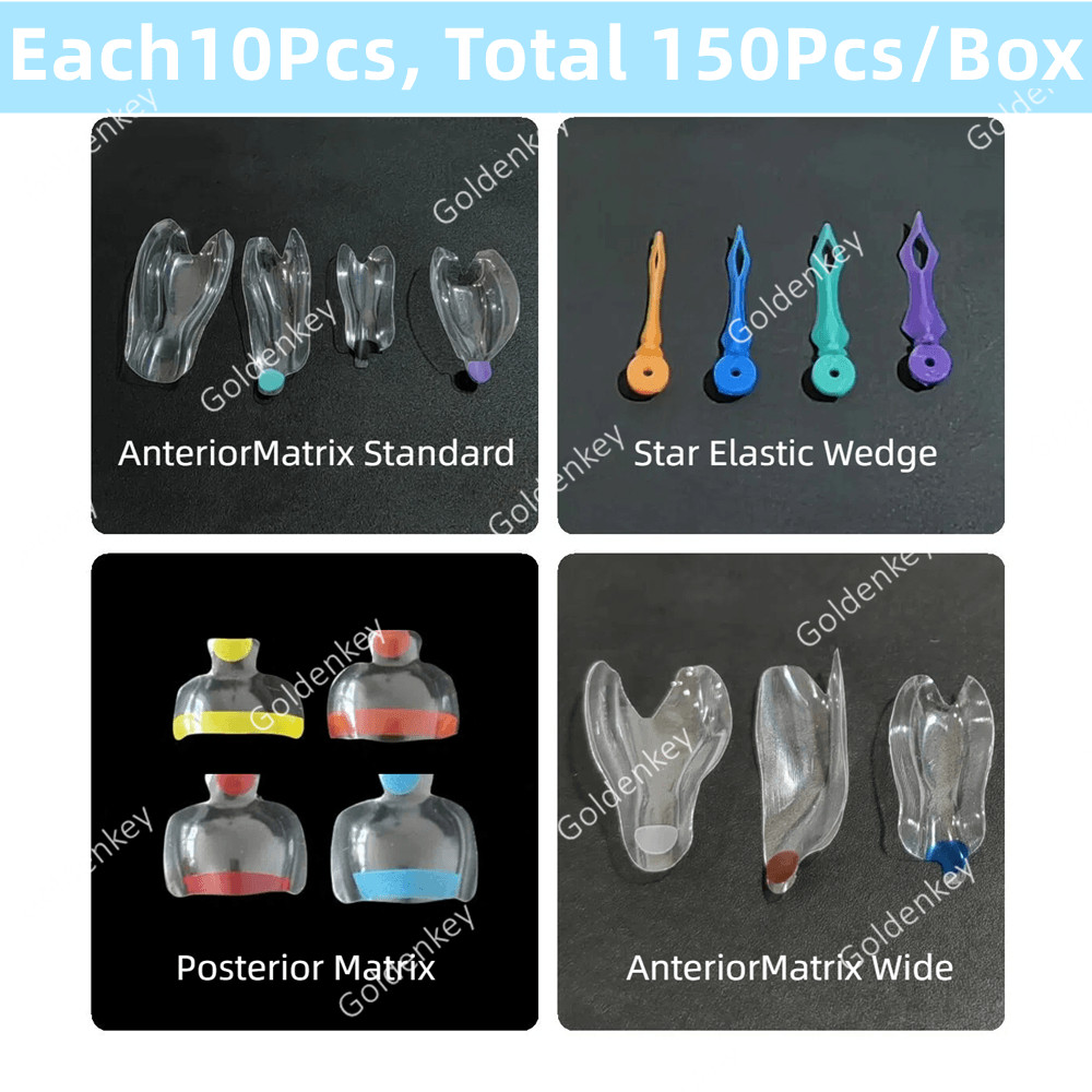 Transparent Matrix Bands Clear Dental Bow Matrice Band Anterior Front Bioclear