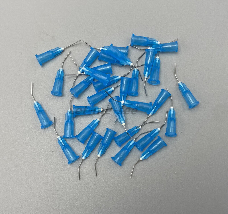 100Pcs/pack Dental Needle Tips for Etch Gel Composite Flow Applicator 18/19/20G