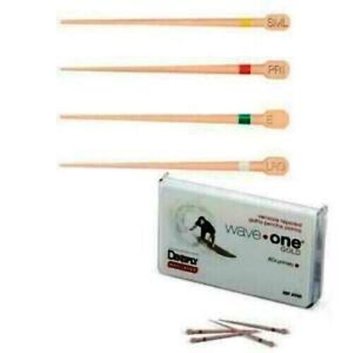 Dentsply Sirona WaveOne Gold Absorbent Paper Points Dental Endodontic Wave One