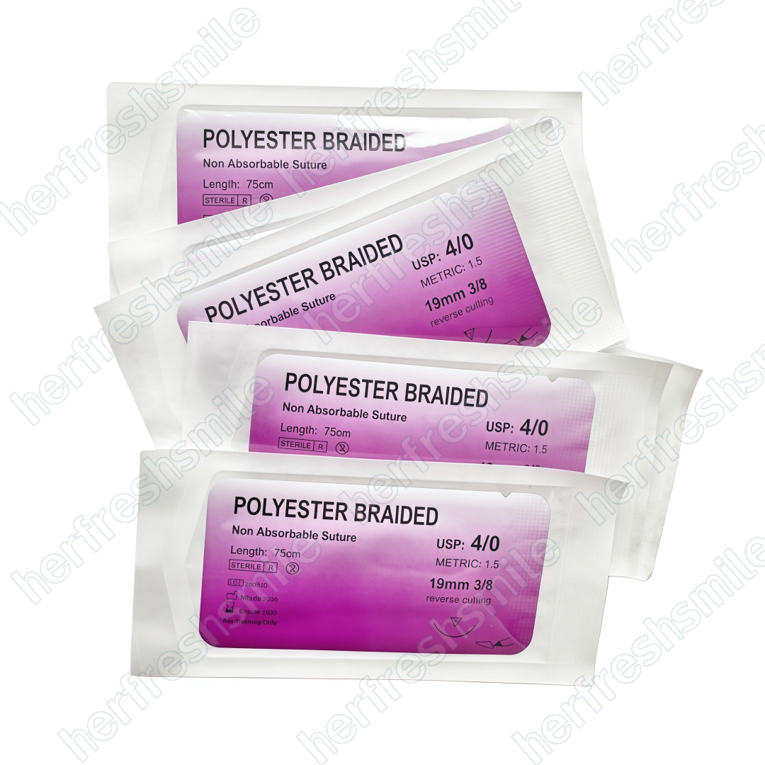 6Sizes Dental Practice Threads Reverse Oral Braided 3/0 4/0 5/0