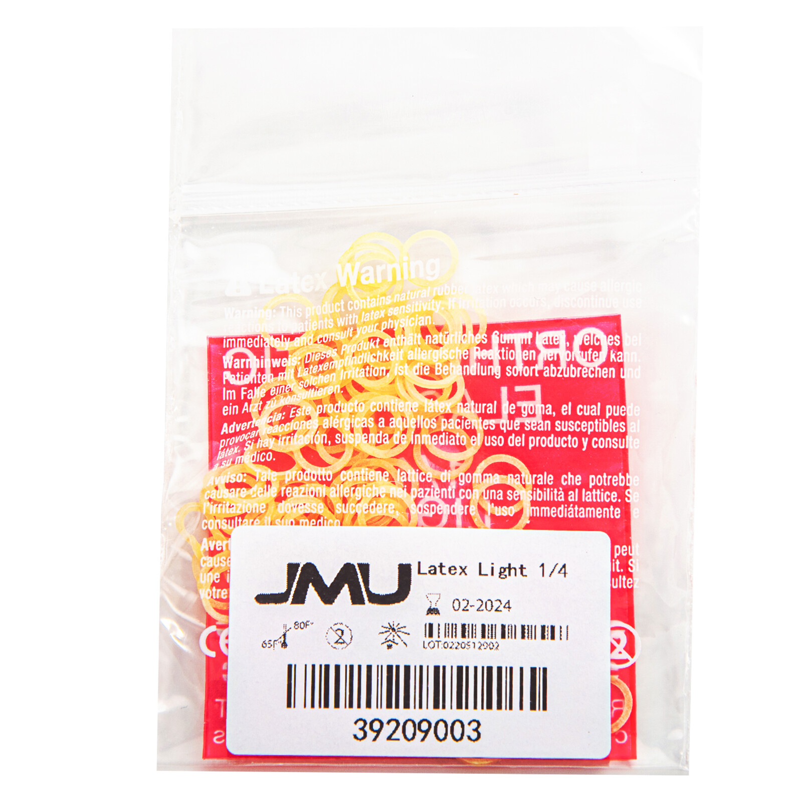 100PCS JMU Dental Orthodontics Intraoral Elastic Rubber Bands Latex Made In USA