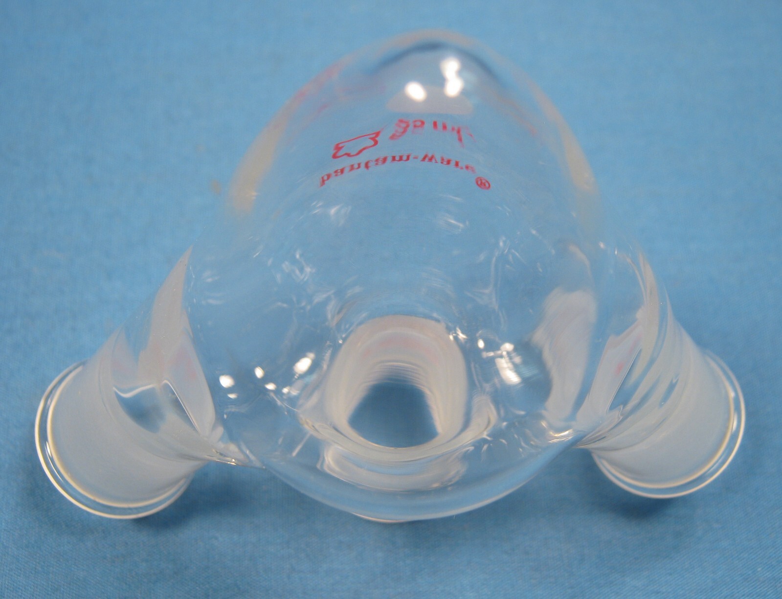 KONTES 25 ML PEAR SHAPED 3-NECK FLASK ALL 14/20 FREE SHIPPING 1