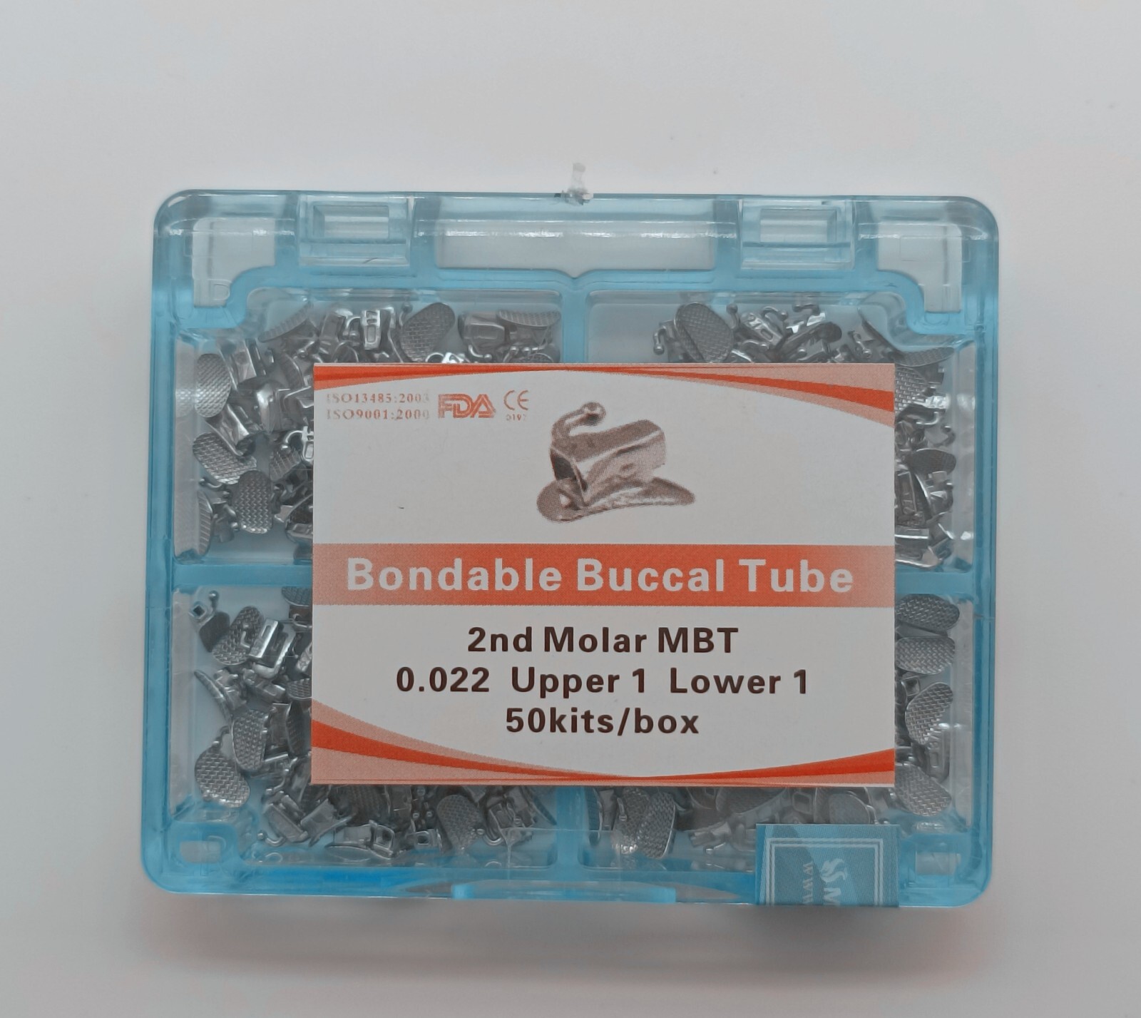 Dental Orthodontic Buccal Tubes 1st 2nd Molar Tube Roth MBT 022 Bondable