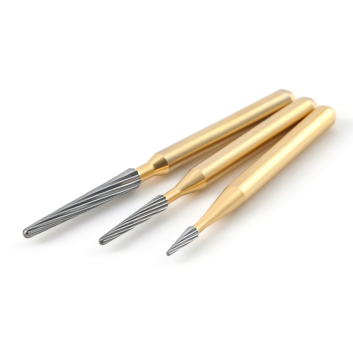 AZDENT Dental FG Burs High Speed Handpiece Round Tungsten Carbide Tungsten Steel