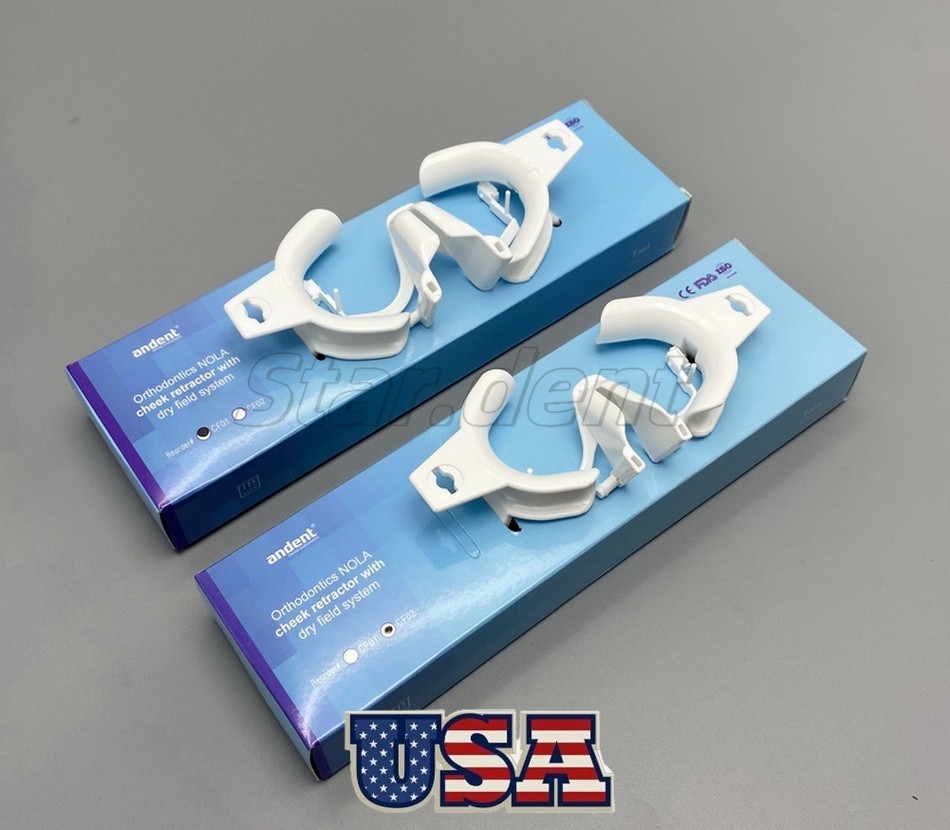 Dental Ortho Nola Lip Cheek Retractor Dry Field System Mouth Opener Large/ Small