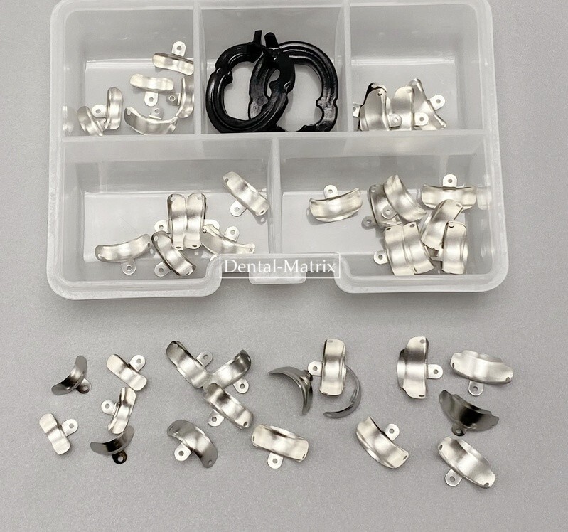 Dental Sectional Contoured System Matrix Bands M4 Universal Narrow Clamping Ring