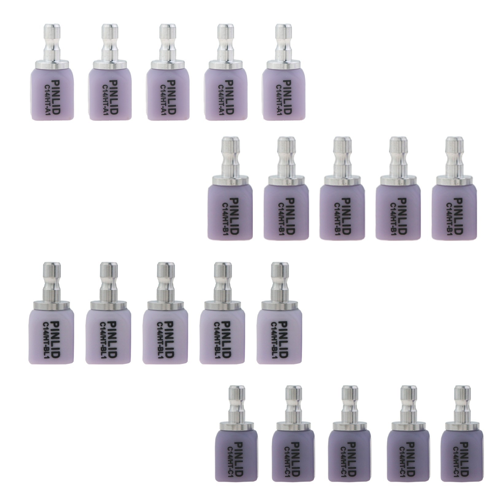 US C14 Dental Lithium Disilicate High‑Translucency Blocks Emax CAD/CAM For CEREC