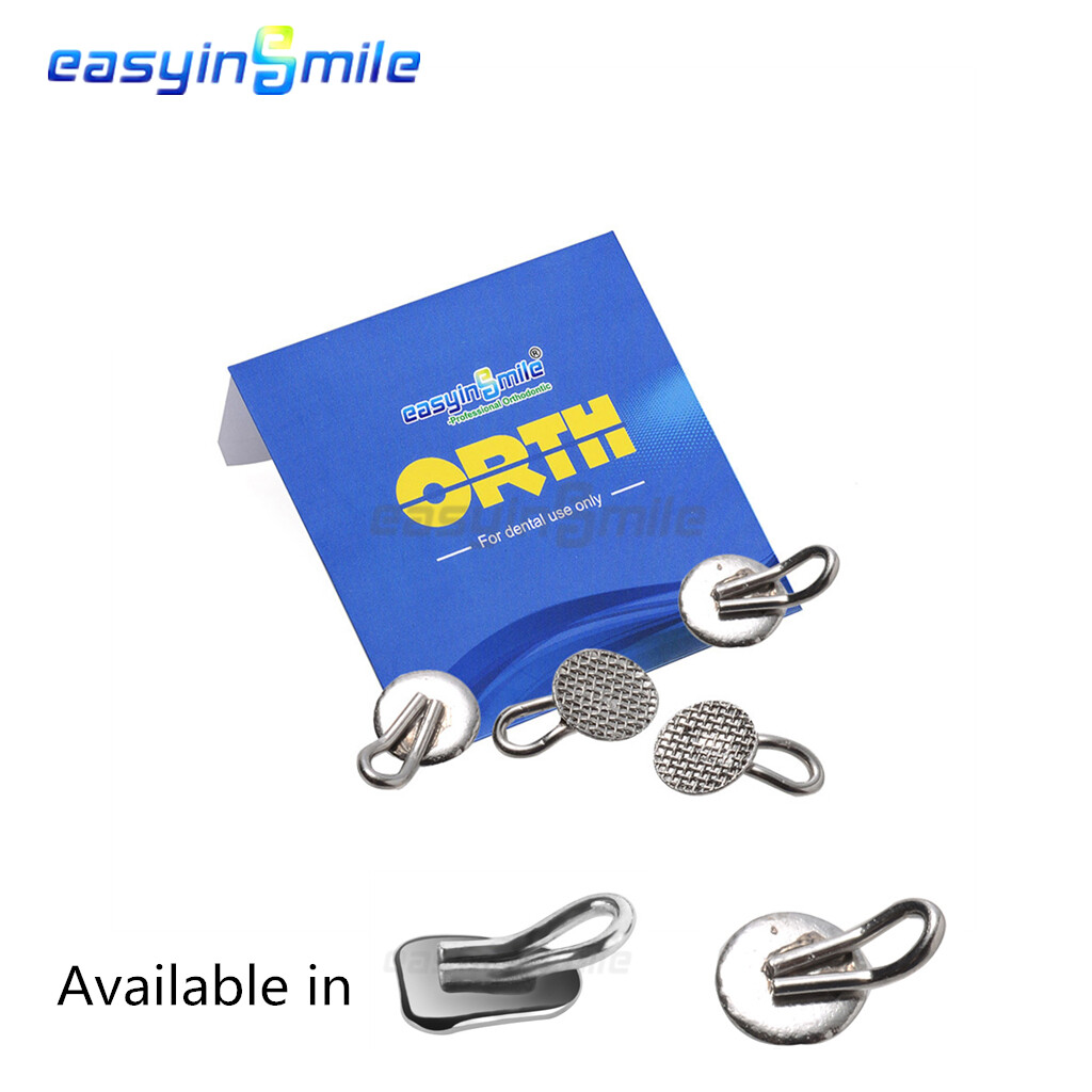 10Pcs/Bag Dental Orthodontic Traction Hook Bondable 3mm Round Type Caplin Hooks