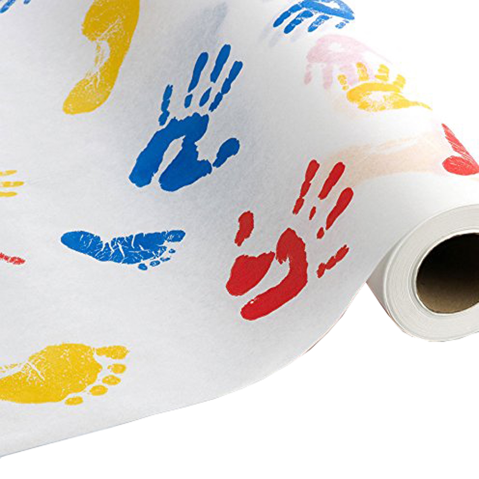 Tiny Tracks Table Paper Hands Crepe 21” W x 125′ L Pediatric 12 Rolls