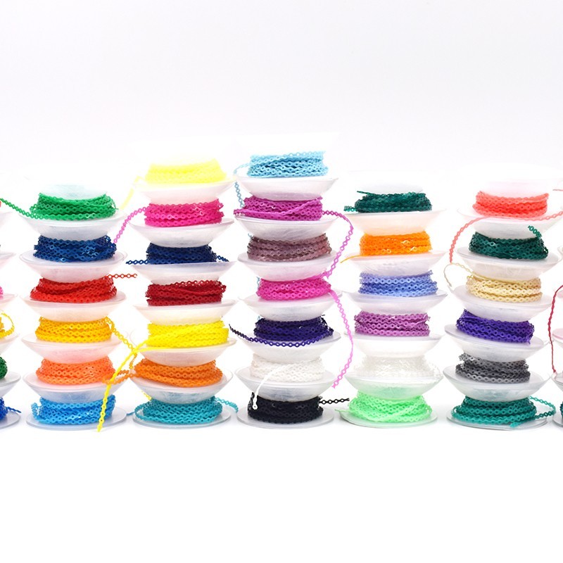 Dental Orthodontic Power Chains Elastic Rubber Braces Bands Short/Long/Close