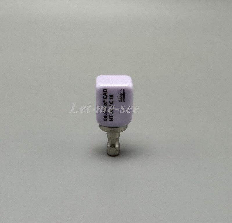C14 Emax Dental HT/LT A1 A3 Glass Ceramic Lithium Dislicate CAD/CAM Cerec Blocks