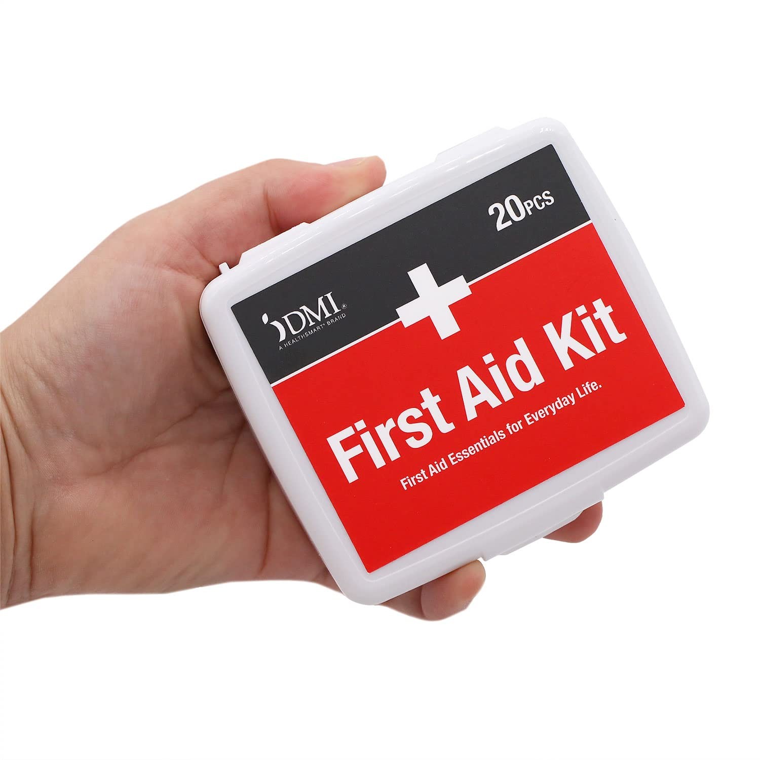 Dmi First-Aid Kit Mini 20-Piece Kit Small And Compact All-Purpose Use For Minor
