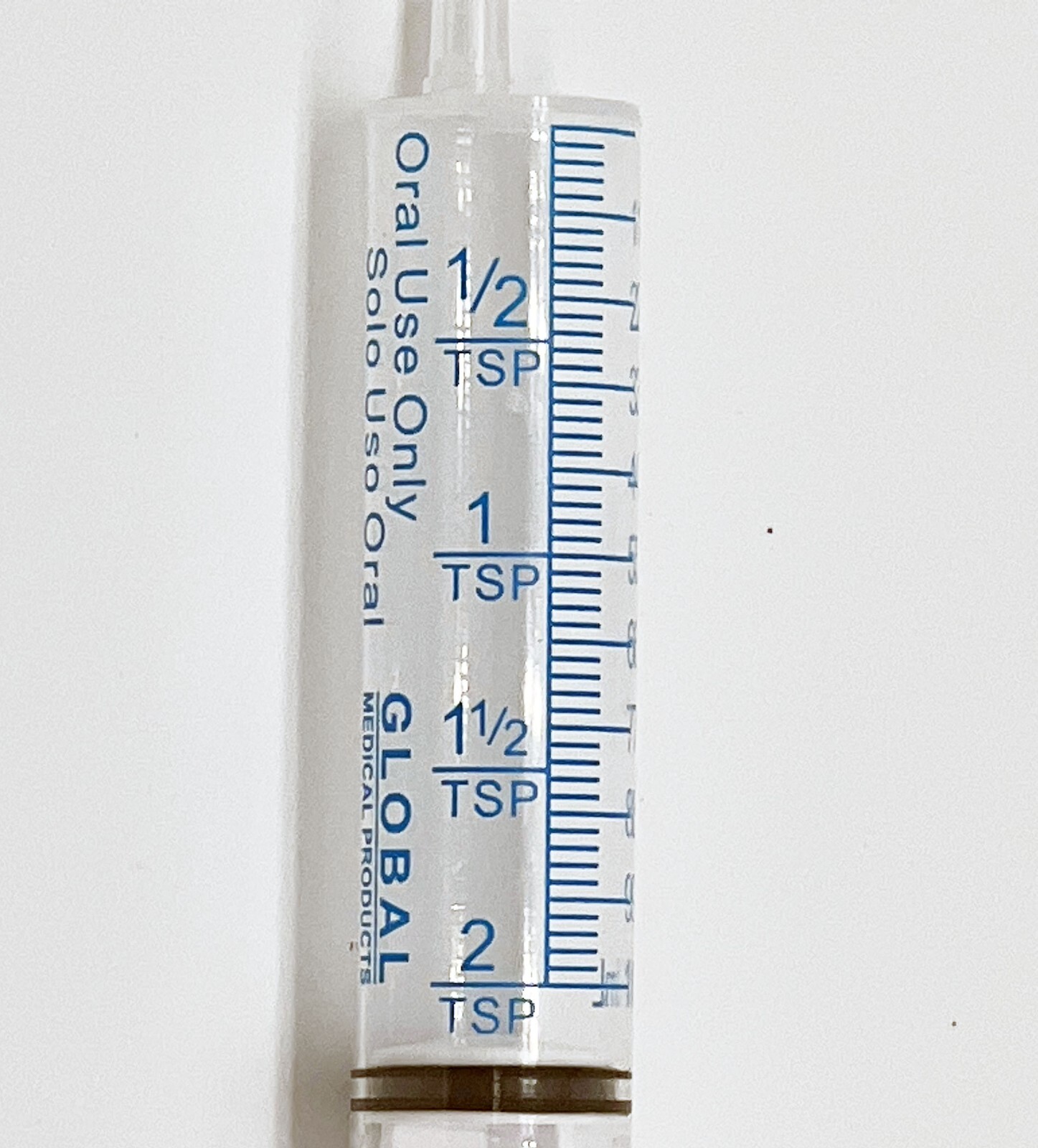 10cc ULTRA-FLO ORAL Syringes 10ml non-Sterile Syringe + CAP- 2 Teaspoon -25 Pack