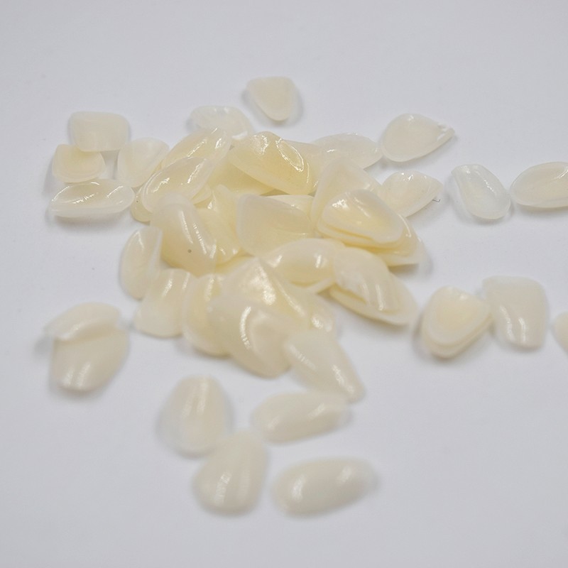 50Pcs/Pack Dental Anterior Molar Veneers Patch Porcelain Film Temporary Crown