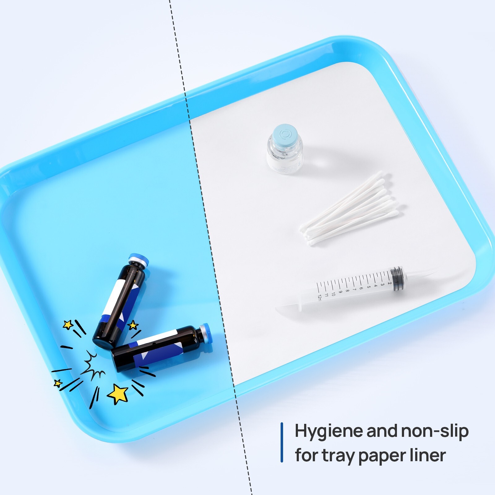 1000pcs Paper Dental Tray Covers Size B 8.5″ x 12.25 White Tattoo Medical