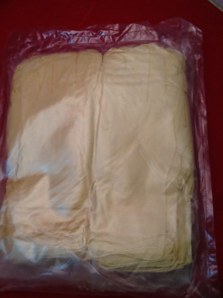 100 CLEAN-CLASS AMBIDEXTROUS TEXTURED LATEX GLOVES LARGE Industrial PFLT203 50pr