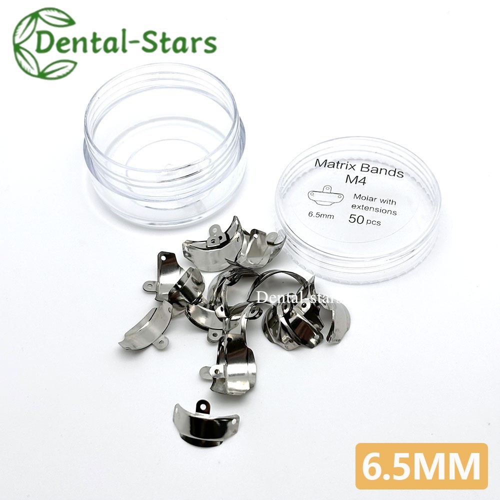 Dental Sectional Matrices System D3 Kit Clamp R7 + Matrix Bands M4 Autoclavable