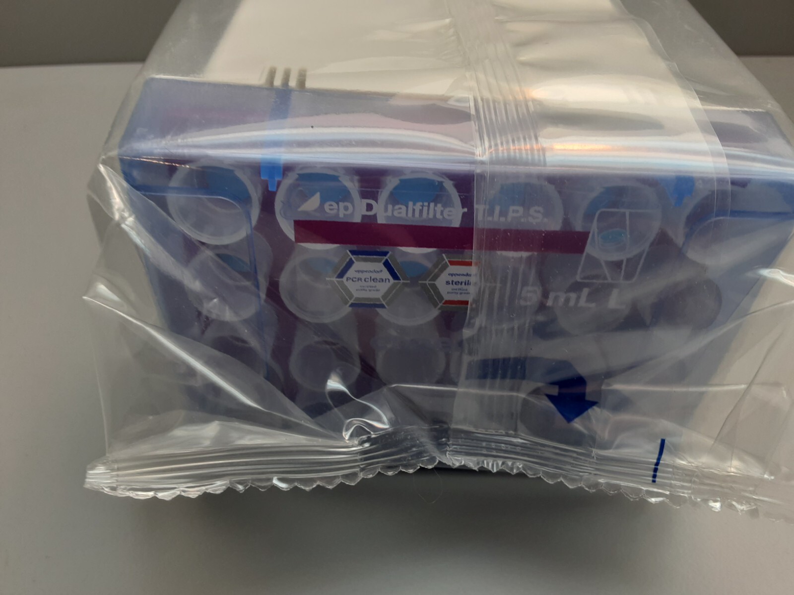 Eppendorf Dualfilter T.I.P.S. 0.2-5ml (1) rack of 24 tips 0030 078 624