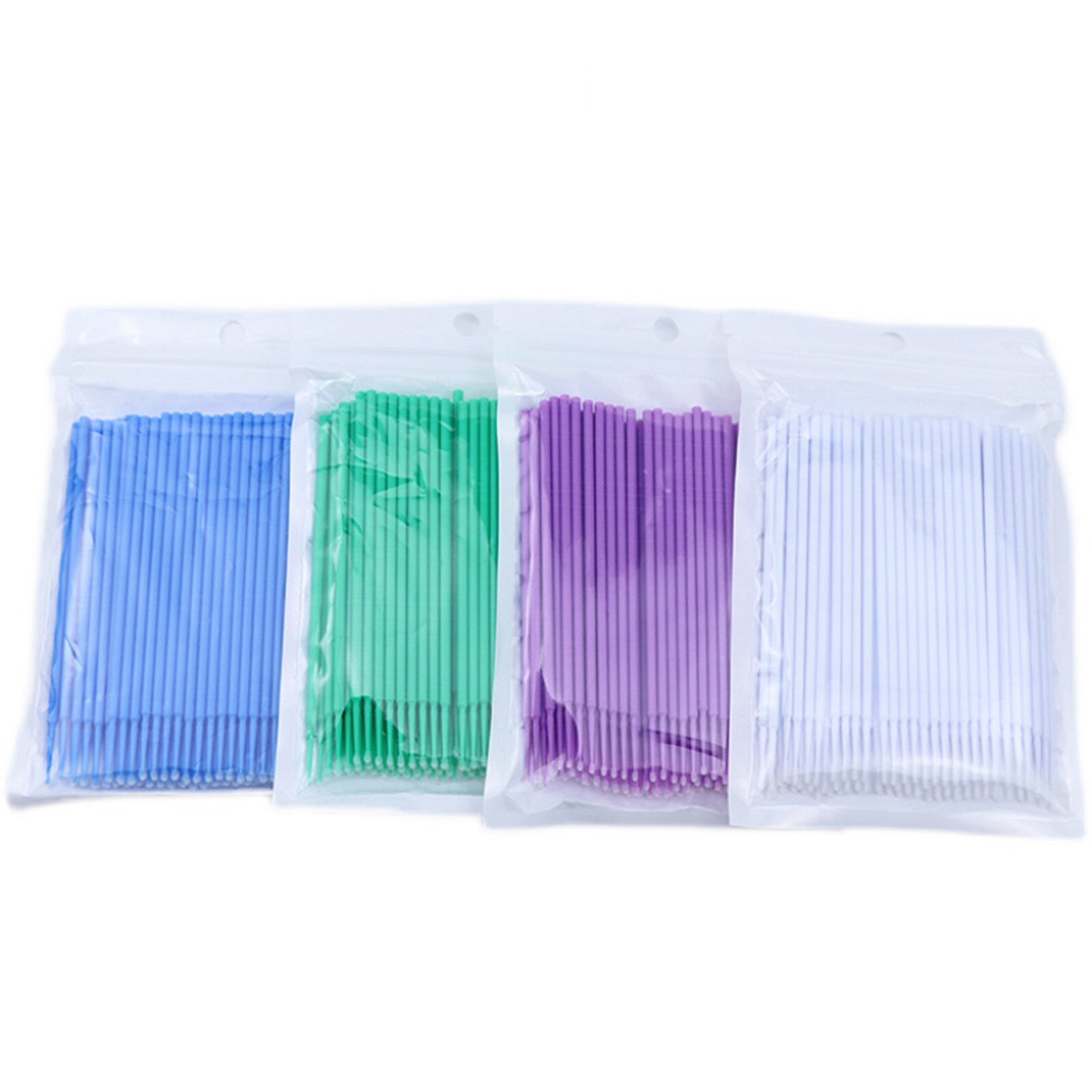 100Pcs/Bag Dental Microbrush Disposable Applicators Tips Micro Brush Cleaning